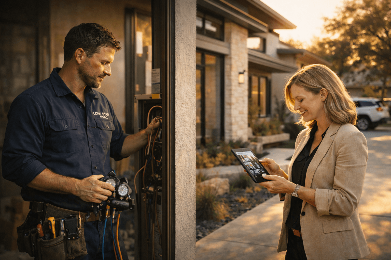 Trades contractor and real estate professional