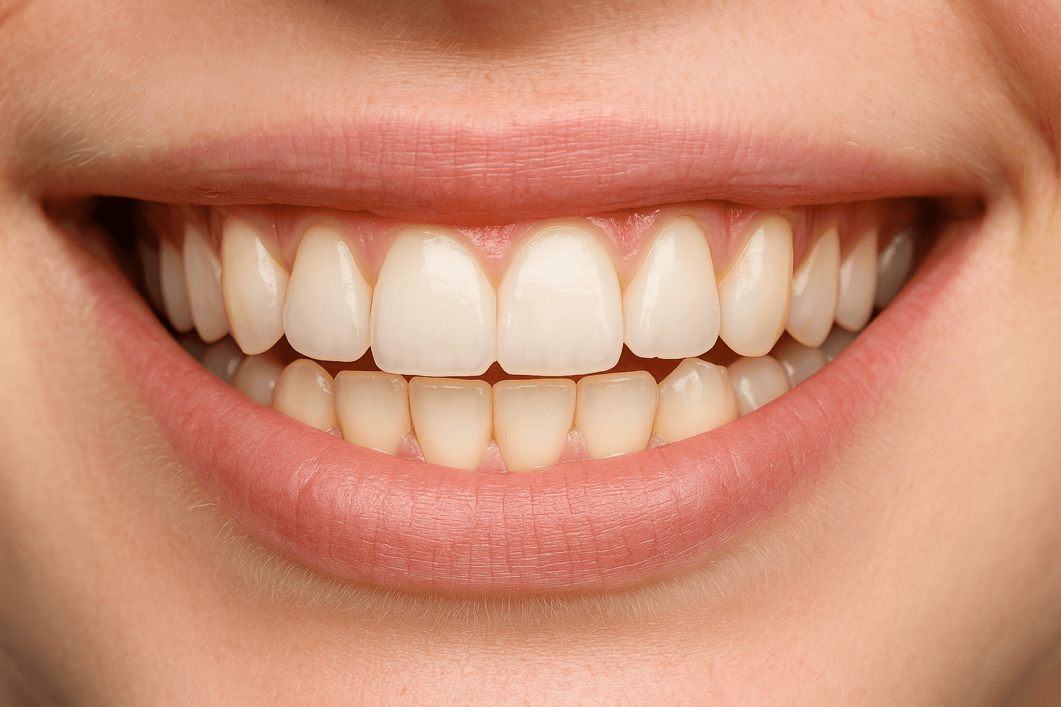 Teeth before whitening